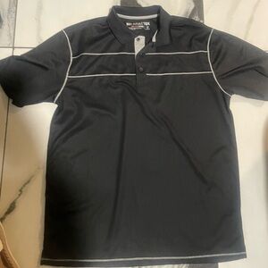 Ariat t tek heat series Black Polo Shirt  size L